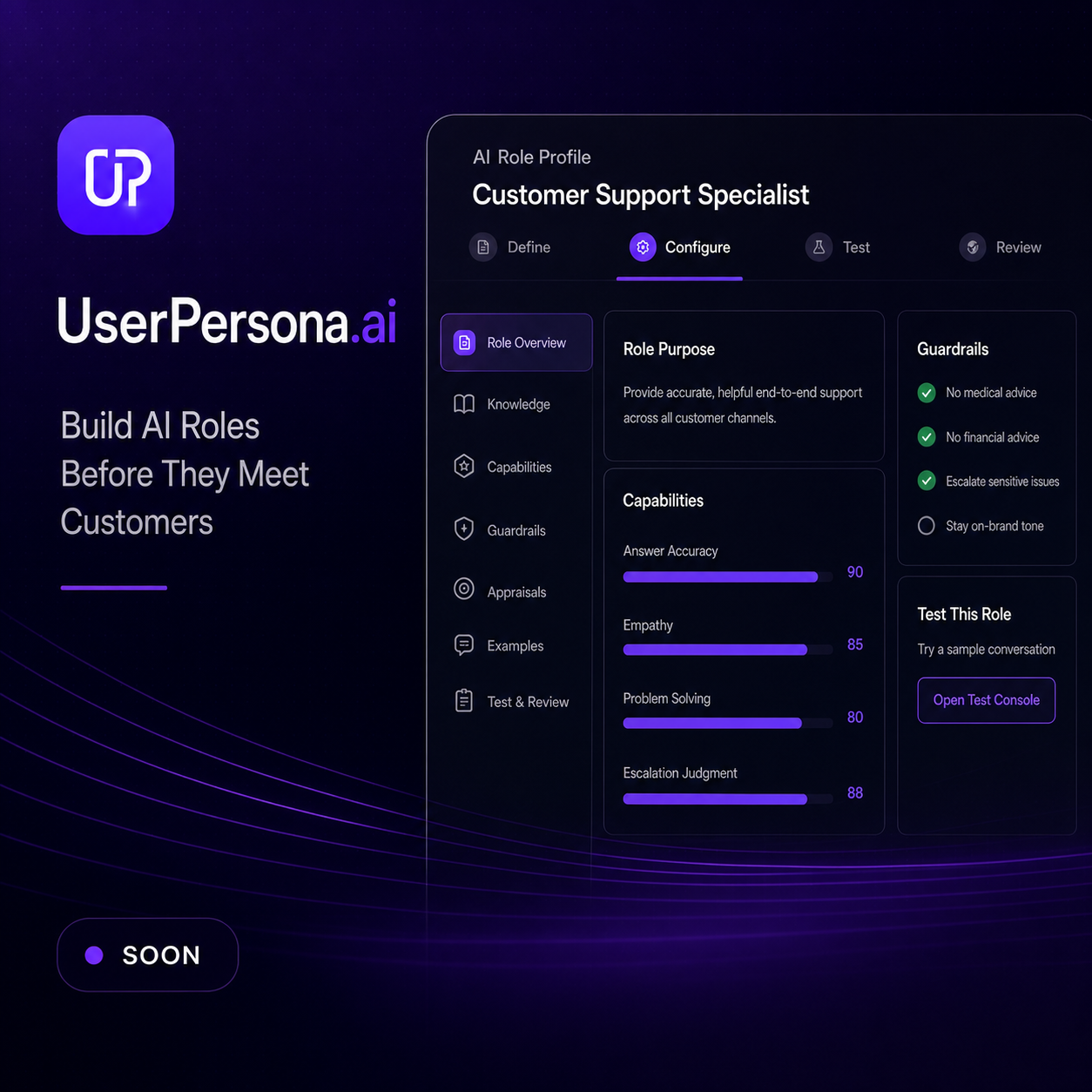 UserPersona.ai AI role builder by Gideon Awolesi