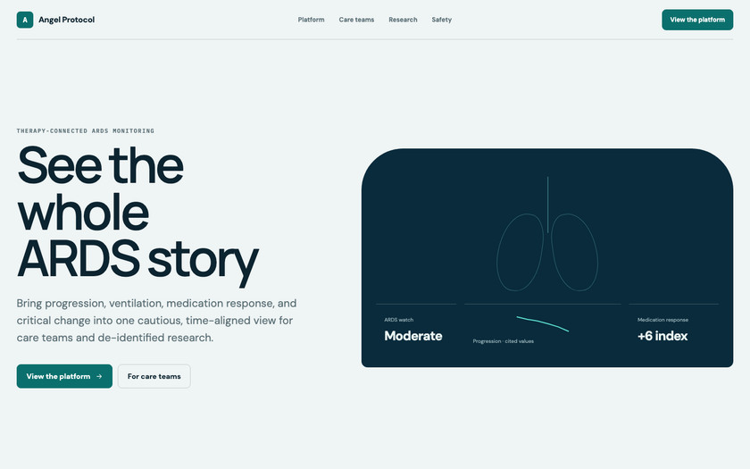 Angel Protocol — live prototype by Gideon Awolesi