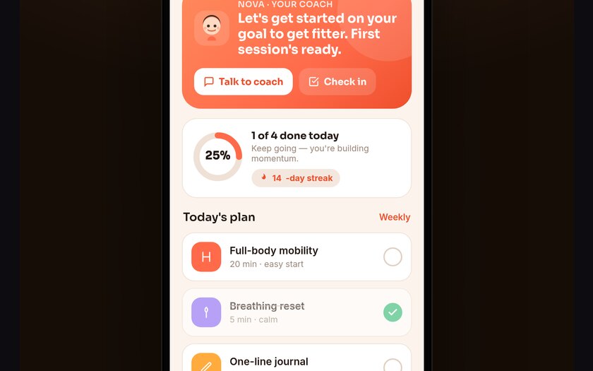 Coach — live prototype by Gideon Awolesi