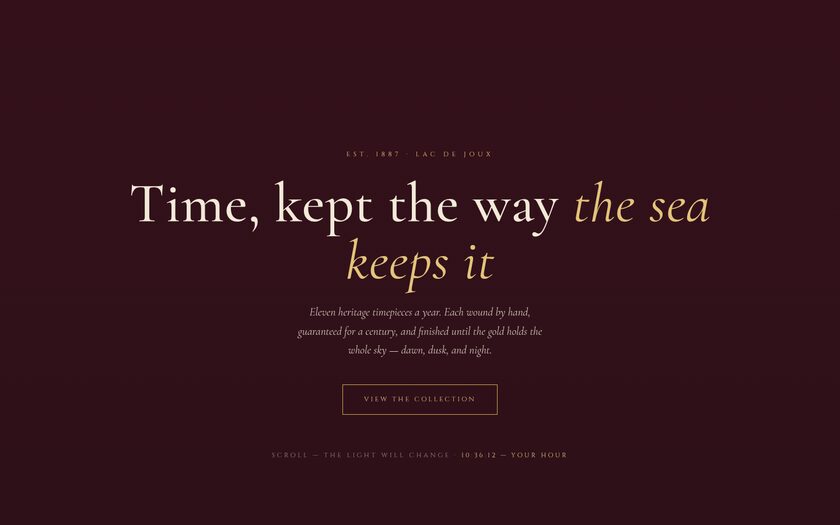 Vesper & Cie — live prototype by Gideon Awolesi