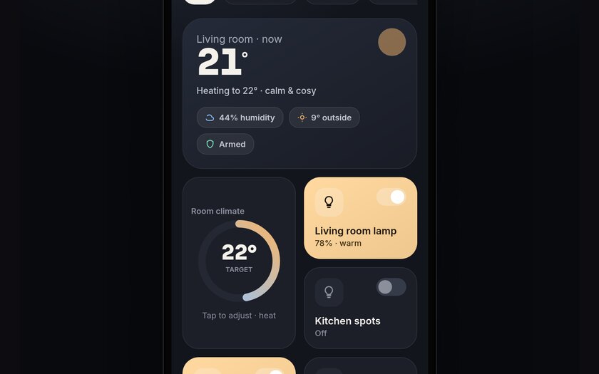 Nest — live prototype by Gideon Awolesi