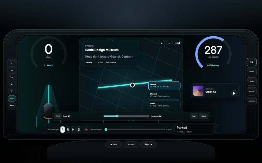 Radian Drive — live prototype by Gideon Awolesi
