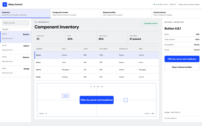 Relay Control — live prototype by Gideon Awolesi