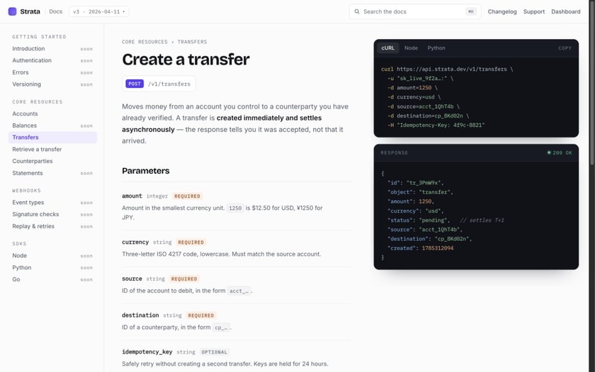 Strata — live prototype by Gideon Awolesi