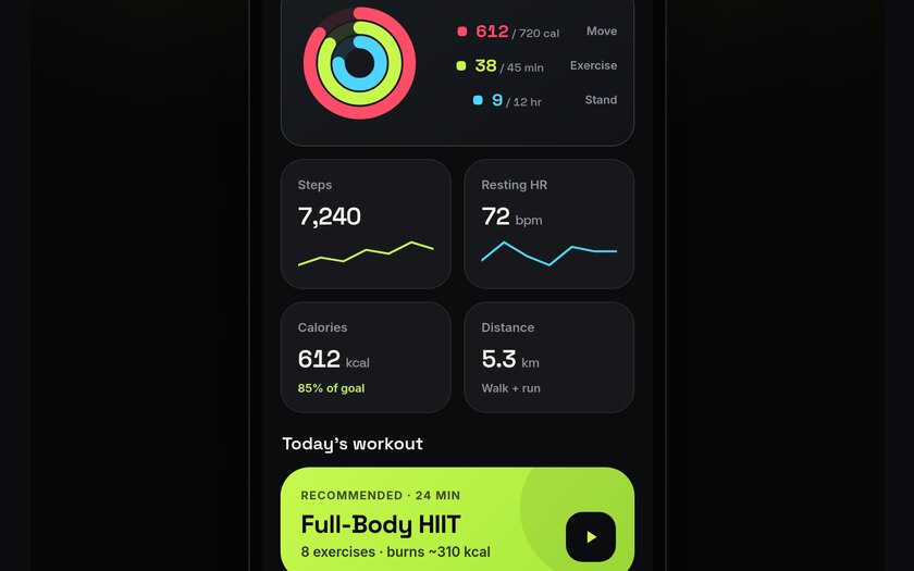 Vital — live prototype by Gideon Awolesi