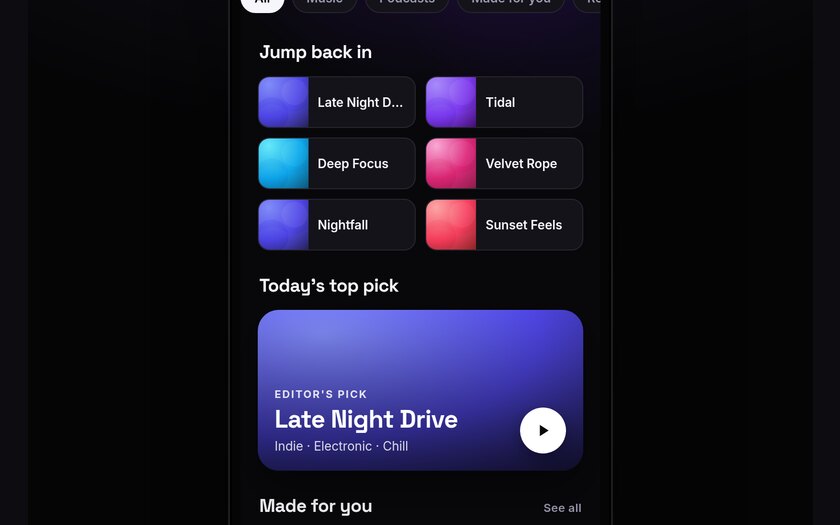 Wave — live prototype by Gideon Awolesi